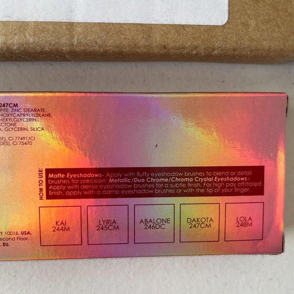 NATASHA DENONA Coral Palette Net Wt 2.5g/0.08oz X 5 - Picture 7 of 7